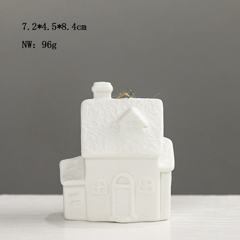 Decorative House-Shaped Ceramic Kalsten