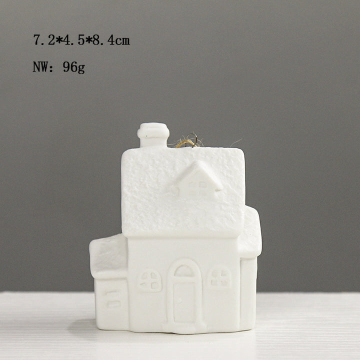 Decorative House-Shaped Ceramic Kalsten