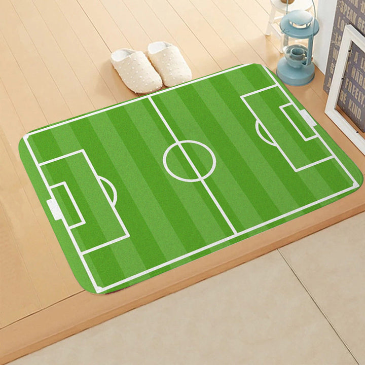 Football-Themed Indoor Mat