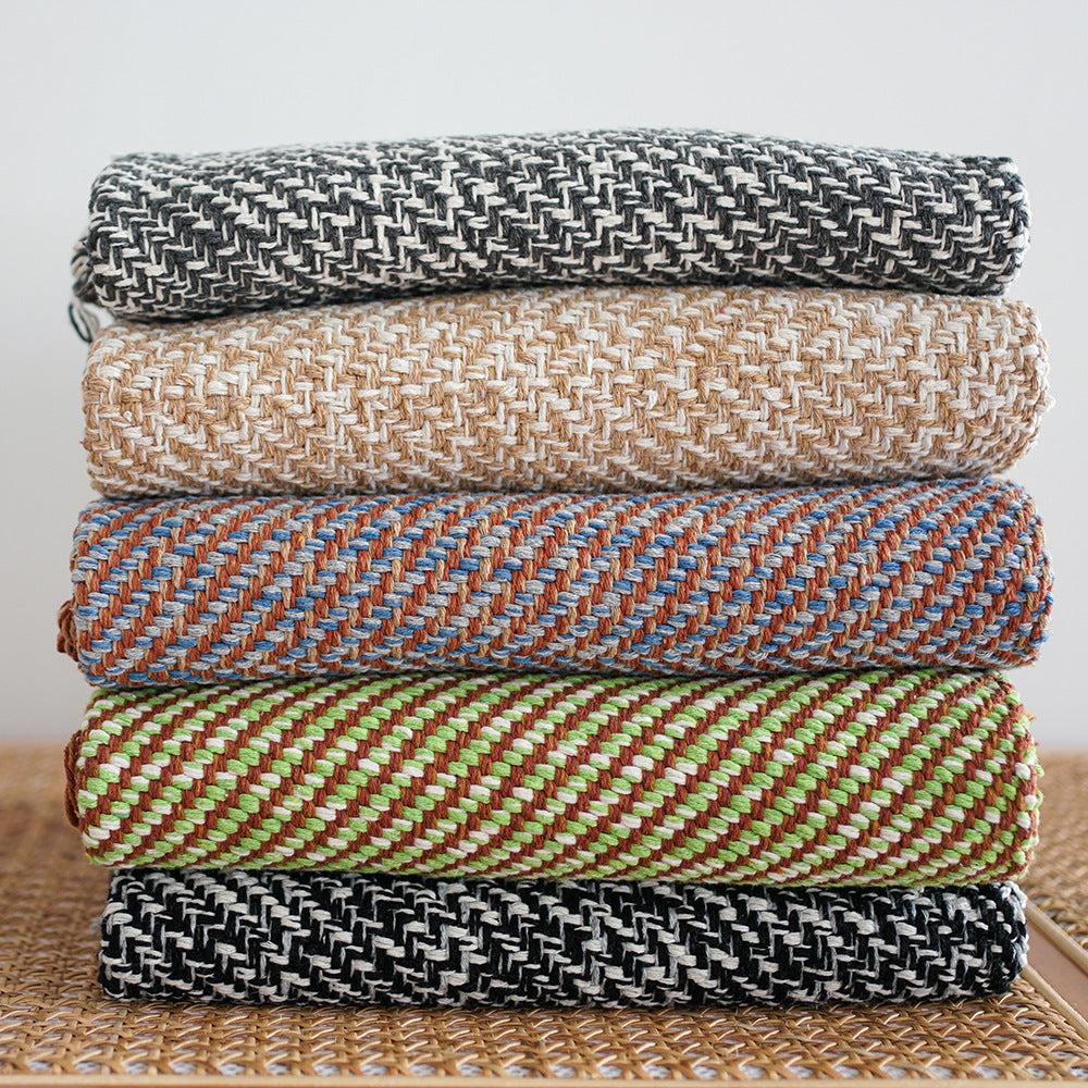 decorative Boho runner rug with fringes