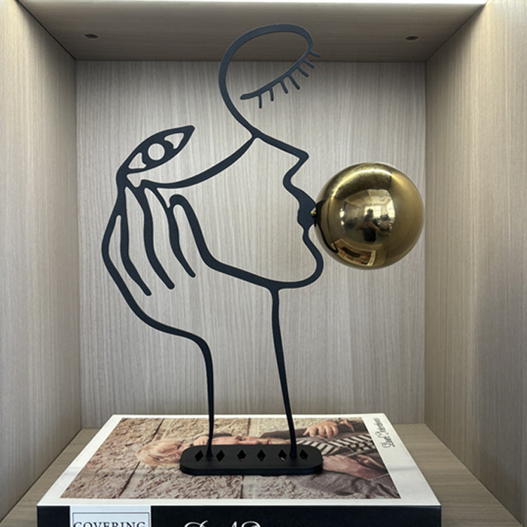 Artistic Metal Wall Sculpture