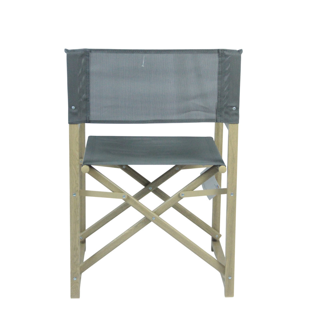 Folding chair with backrest made of high-quality wood Kalsten