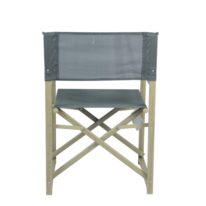 Folding chair with backrest made of high-quality wood Kalsten