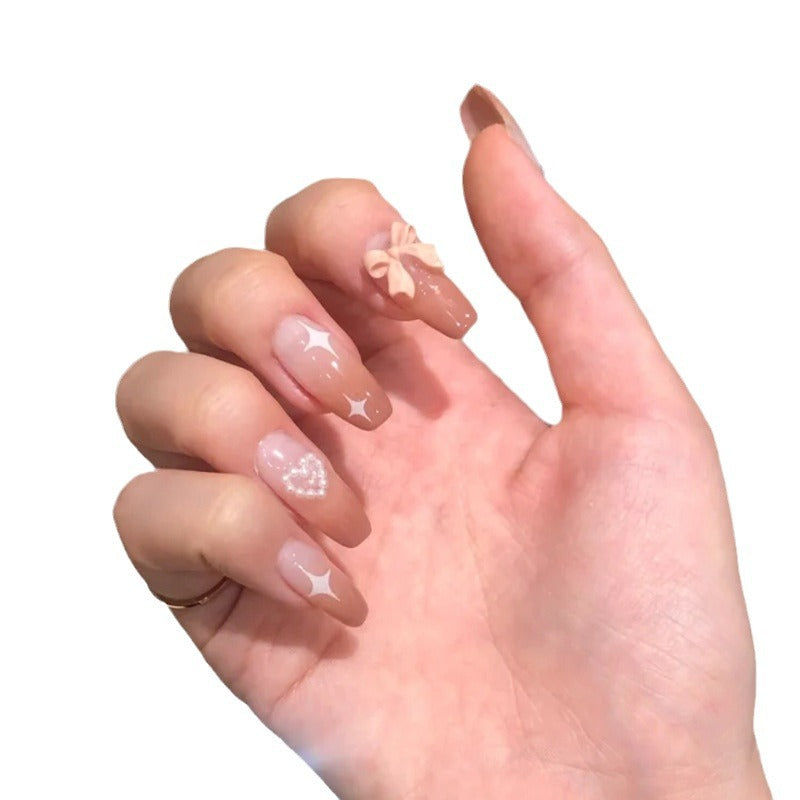 Elegant Decorative Nail Extensions