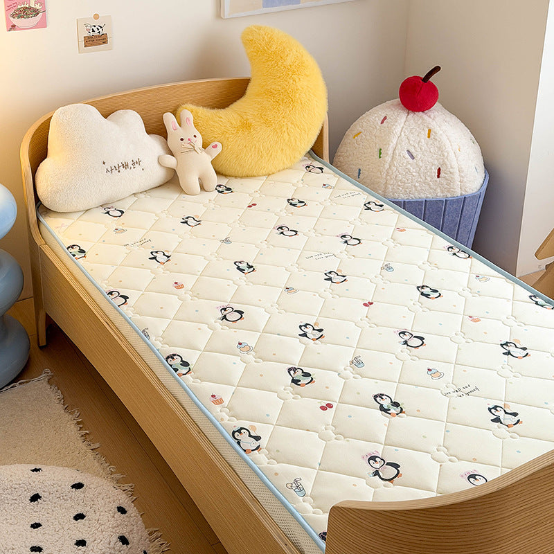 Children's mattress topper breathable with 3D mesh, foldable and non-slip