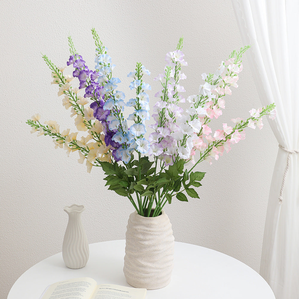 Decorative artificial flower branch