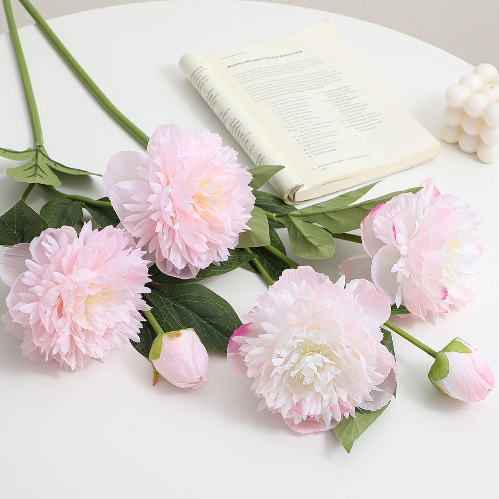 Realistic Art Peony