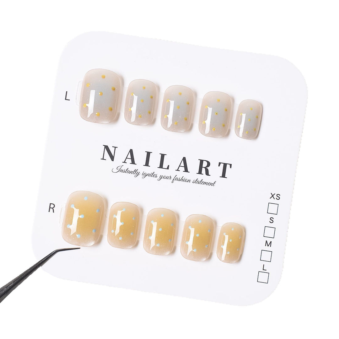 Artistic Fruit-Themed Press-On Nail Set Kalsten
