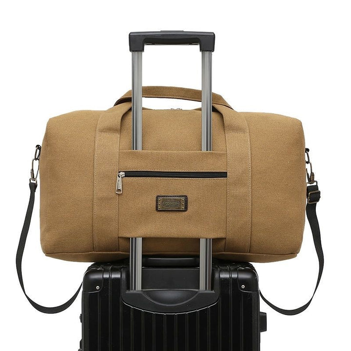 Sporty Travel Bag With Spacious Interior Compartment And Practical Exterior Pockets Kalsten