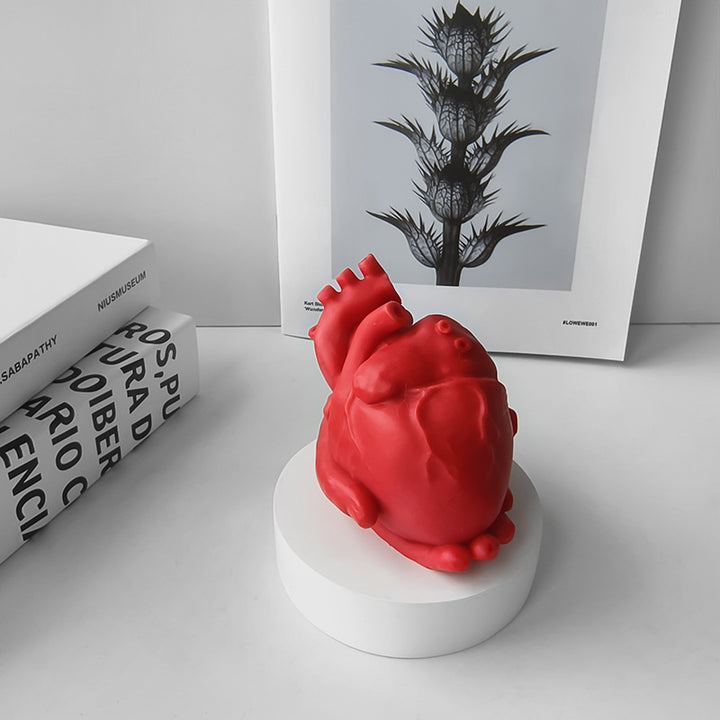 Creative Heart-Shaped Candle Holder
