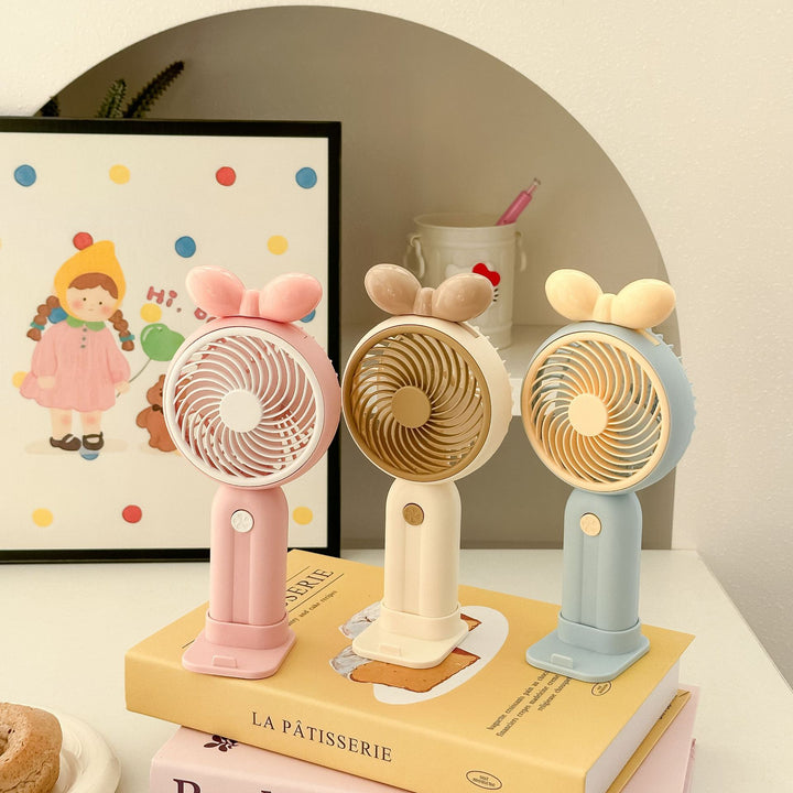 Unisex Handheld Fan in Playful Bunny Design Kalsten