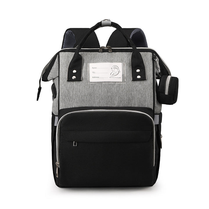 Multi-Compartment Functional Diaper Backpack Kalsten
