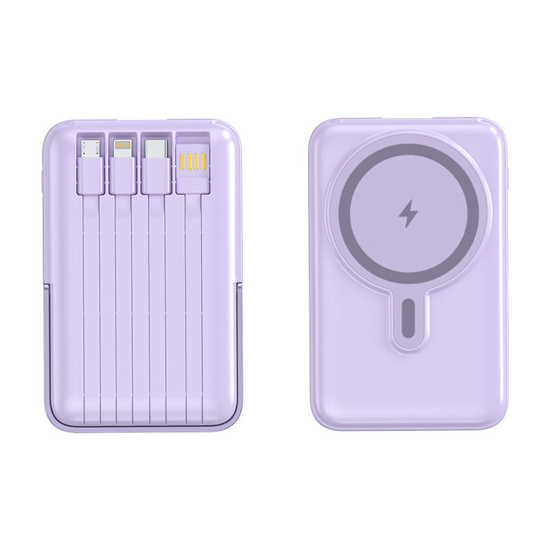 Portable power bank with Magsafe technology by Kalsten