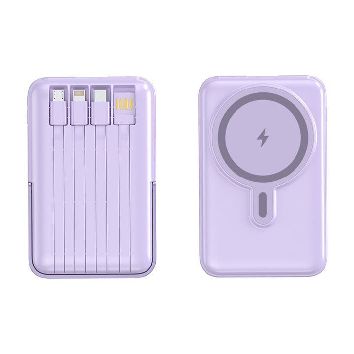 Portable power bank with Magsafe technology by Kalsten