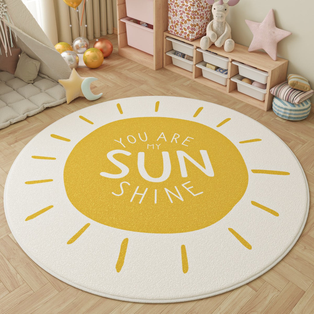 Fun-Themed Round Play Mat Kalsten