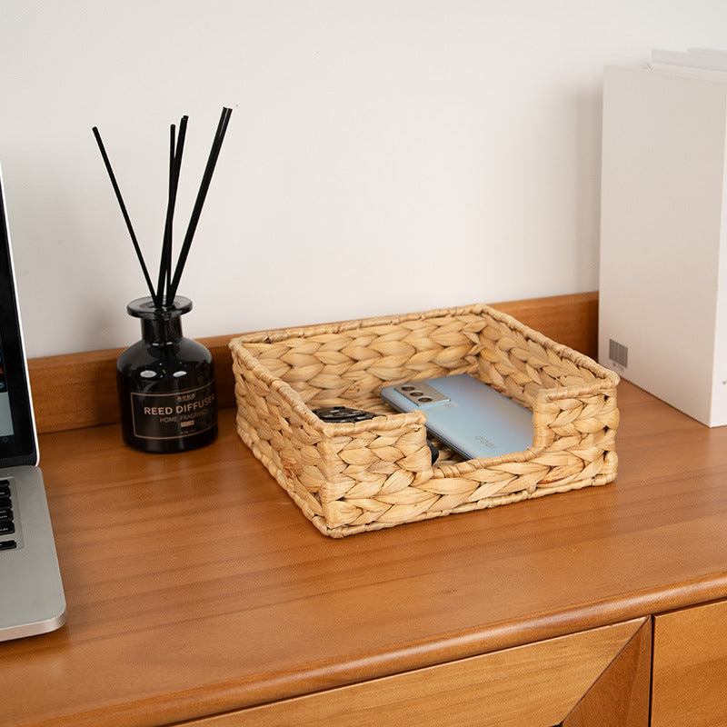 Handcrafted Natural Wicker Organizer Kalsten