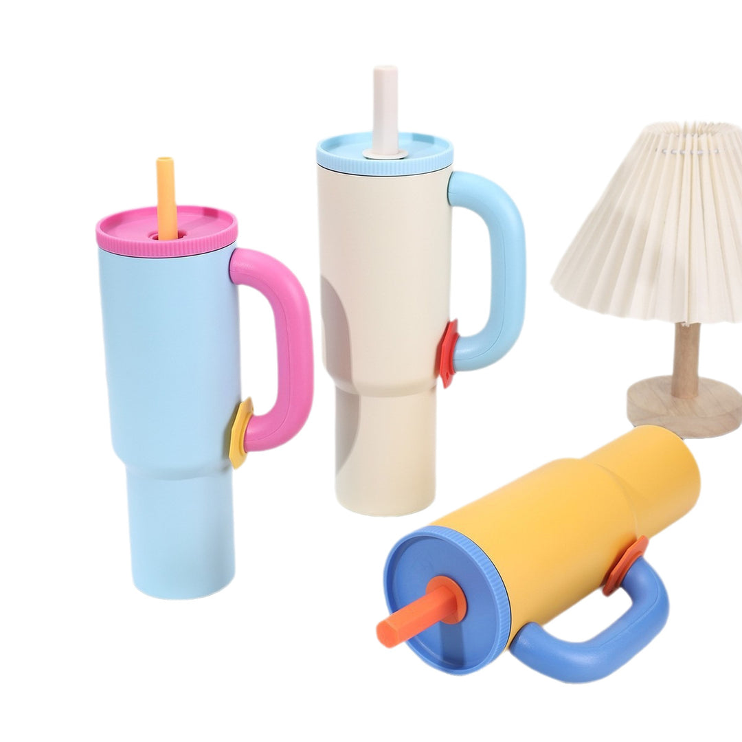 Women's stylish insulated mugs with integrated drinking spout Kalsten