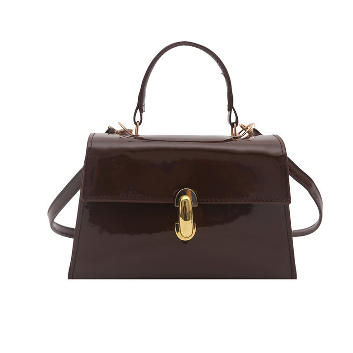 Luxury Patent Leather Satchel