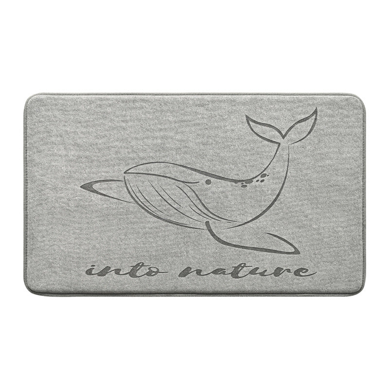 Soft Whale-Themed Bath Mat Kalsten