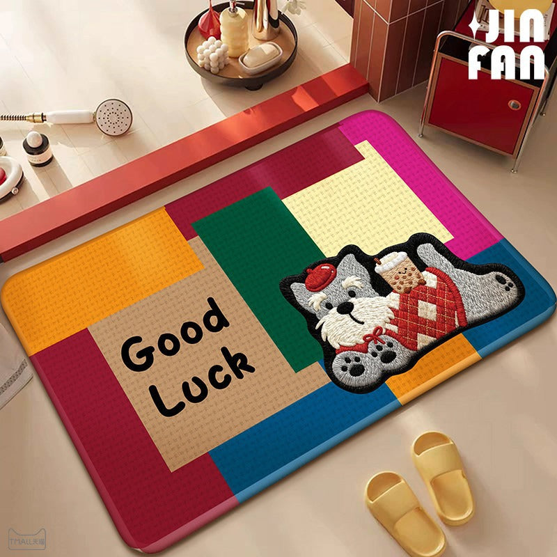Cute Animal-Themed Indoor Doormat Kalsten