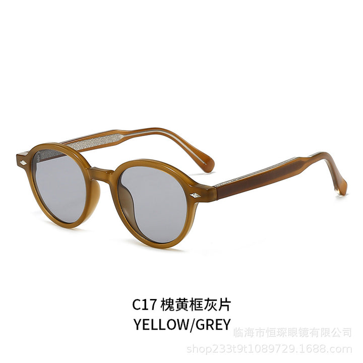 Ladies round sunglasses in modern and elegant design Kalsten