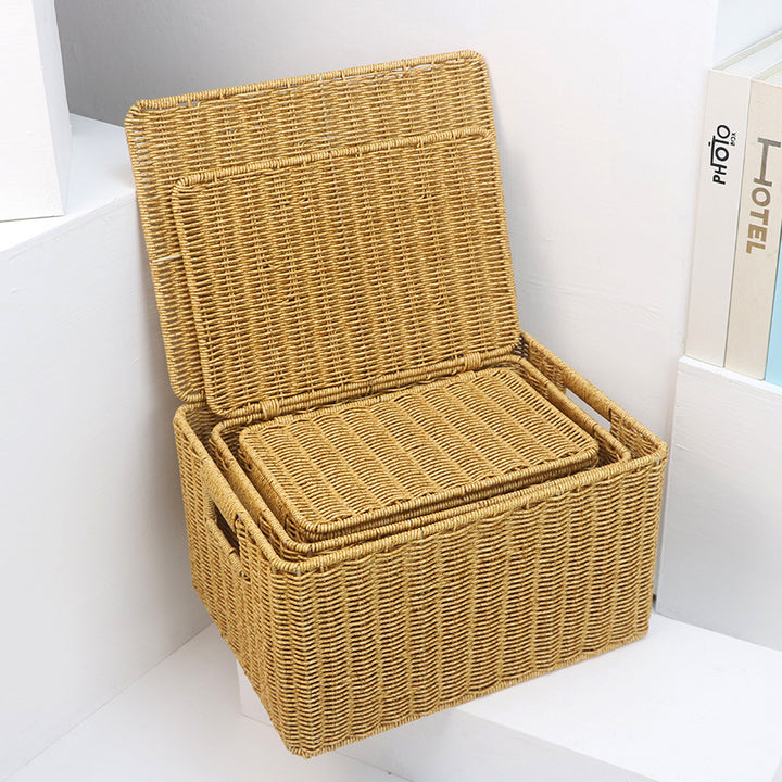 Handwoven storage basket Kalsten