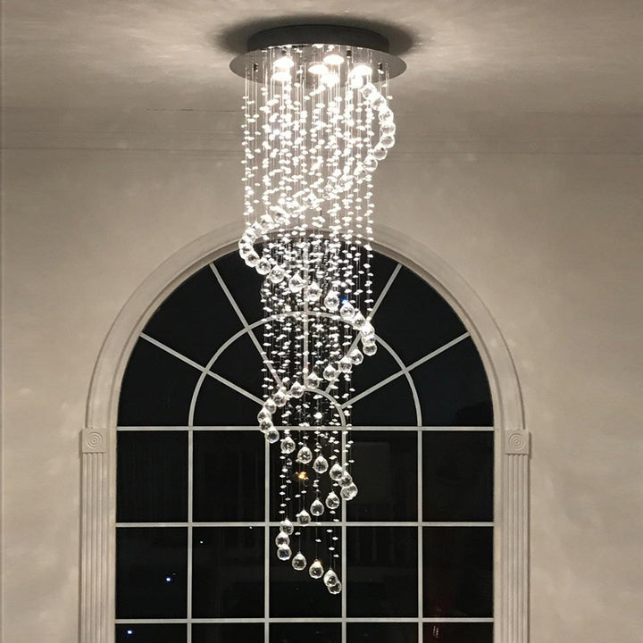 Cascade Crystal Chandelier