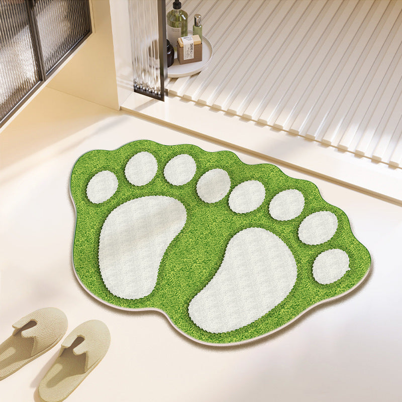 Fun Paw Print Bath Mat Kalsten