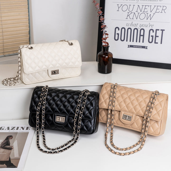 Elegant Quilted Chain Shoulder Bag