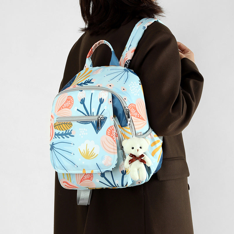 Leisure backpack with creative patterns and versatile compartments Kalsten