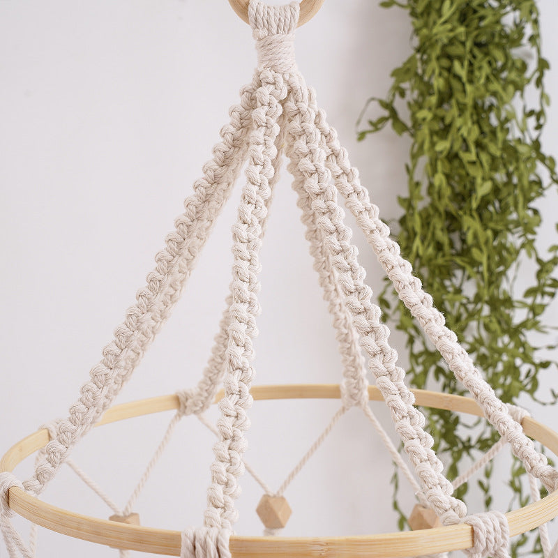 Decorative Macrame Chandelier Kalsten