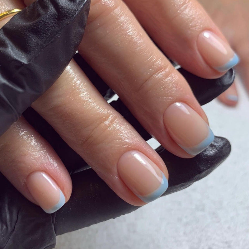 Elegant Manicure Artificial Nails with Pastel Colors Kalsten