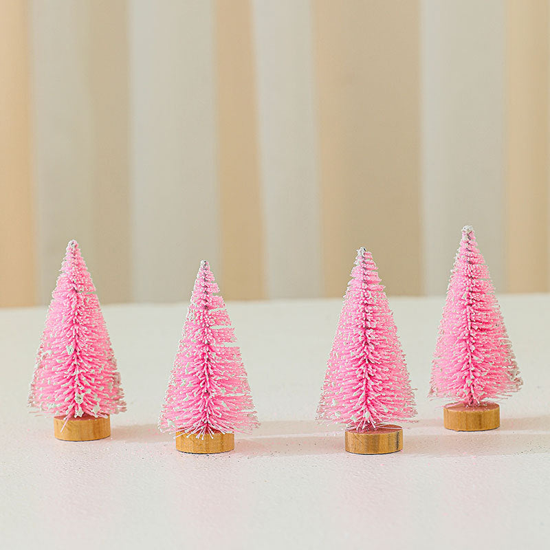 Decorative Miniature Christmas Tree Figurines Kalsten