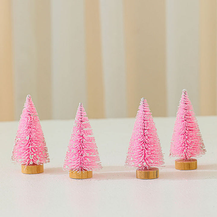 Decorative Miniature Christmas Tree Figurines Kalsten
