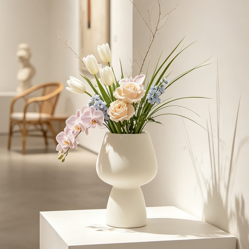 Contemporary Ceramic Planter Kalsten