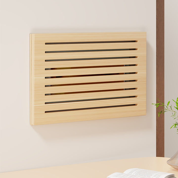 Decorative Wall-Mounted Bamboo Slatted Vent Cover