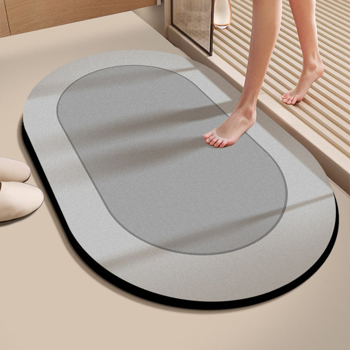 Absorbent Bathroom Floor Mat Kalsten