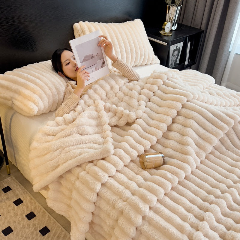 Cozy Plush Throw Blanket