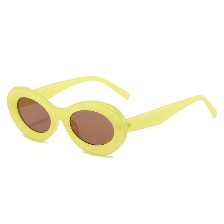Ladies fashionable sunglasses in oval design Kalsten