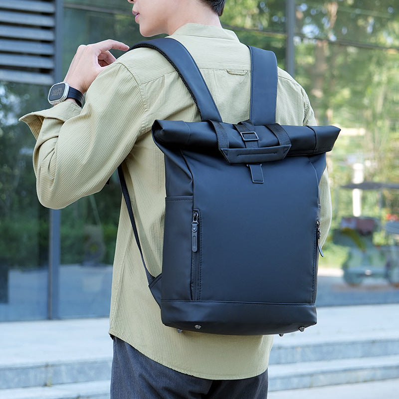 Backpack with Roll Closure and Waterproof Material Kalsten