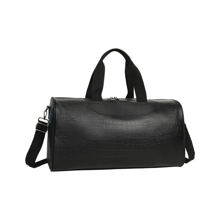 Elegant Travel Bag Made of Durable Artificial Leather with Crocodile Pattern Kalsten