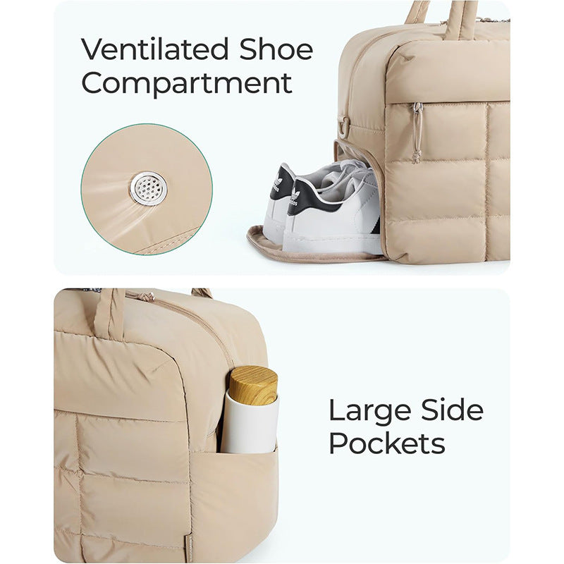 Women's sports bag with special shoe compartment Kalsten