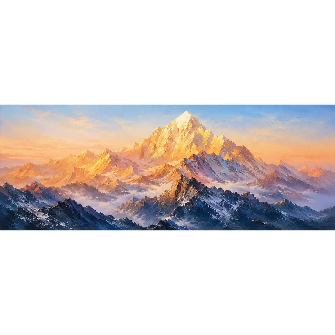 Scenic Mountain Landscape Canvas Art for Interiors