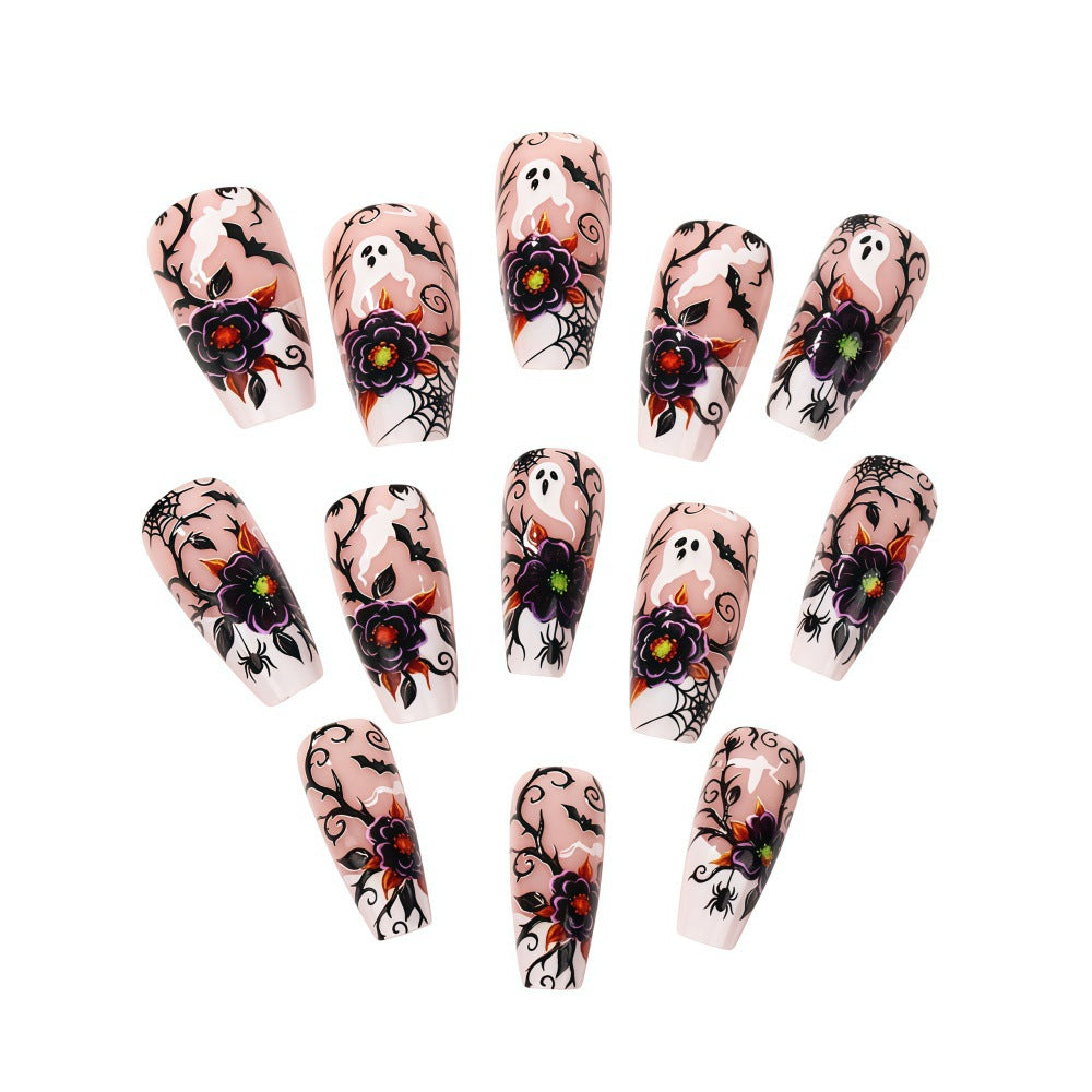 Artificial nails with original Halloween motif Kalsten