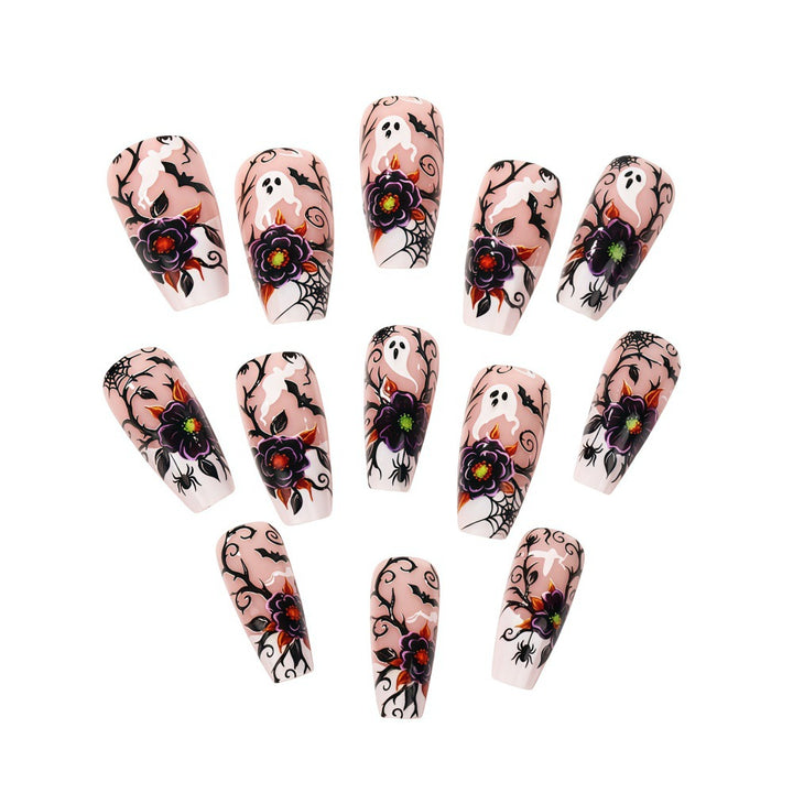 Artificial nails with original Halloween motif Kalsten
