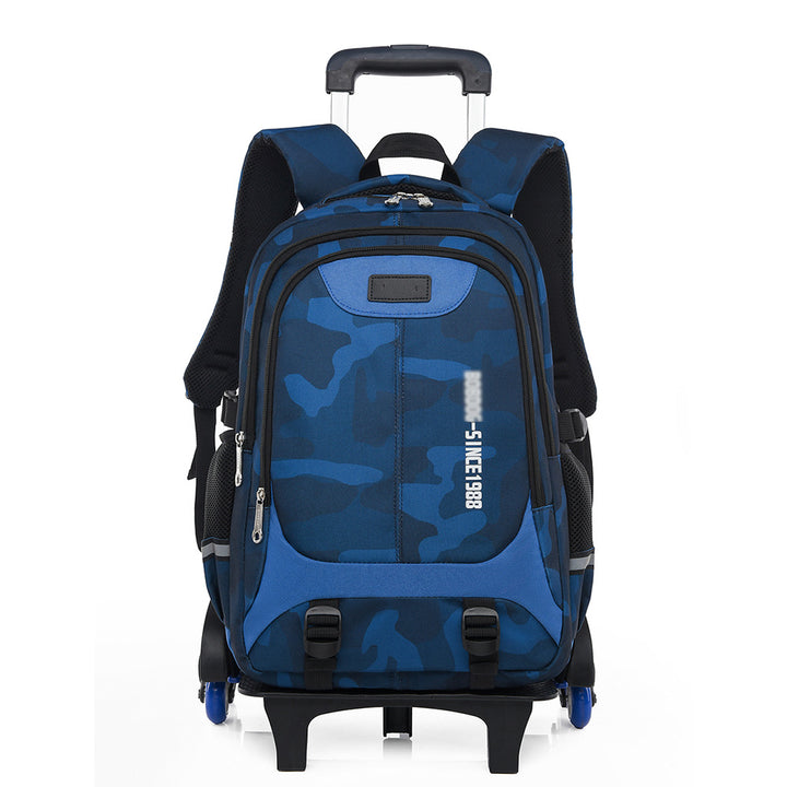 Rolling Camo Backpack
