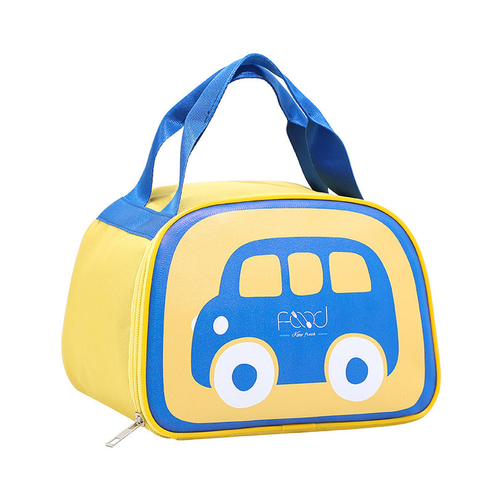 Insulated lunch bag with cheerful vehicle design Kalsten