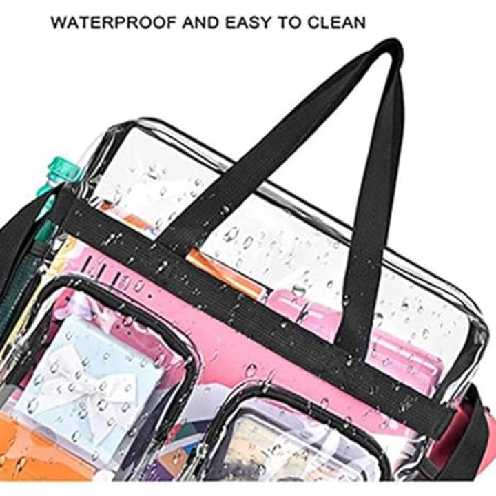 Transparent organizer bag with practical compartments Kalsten