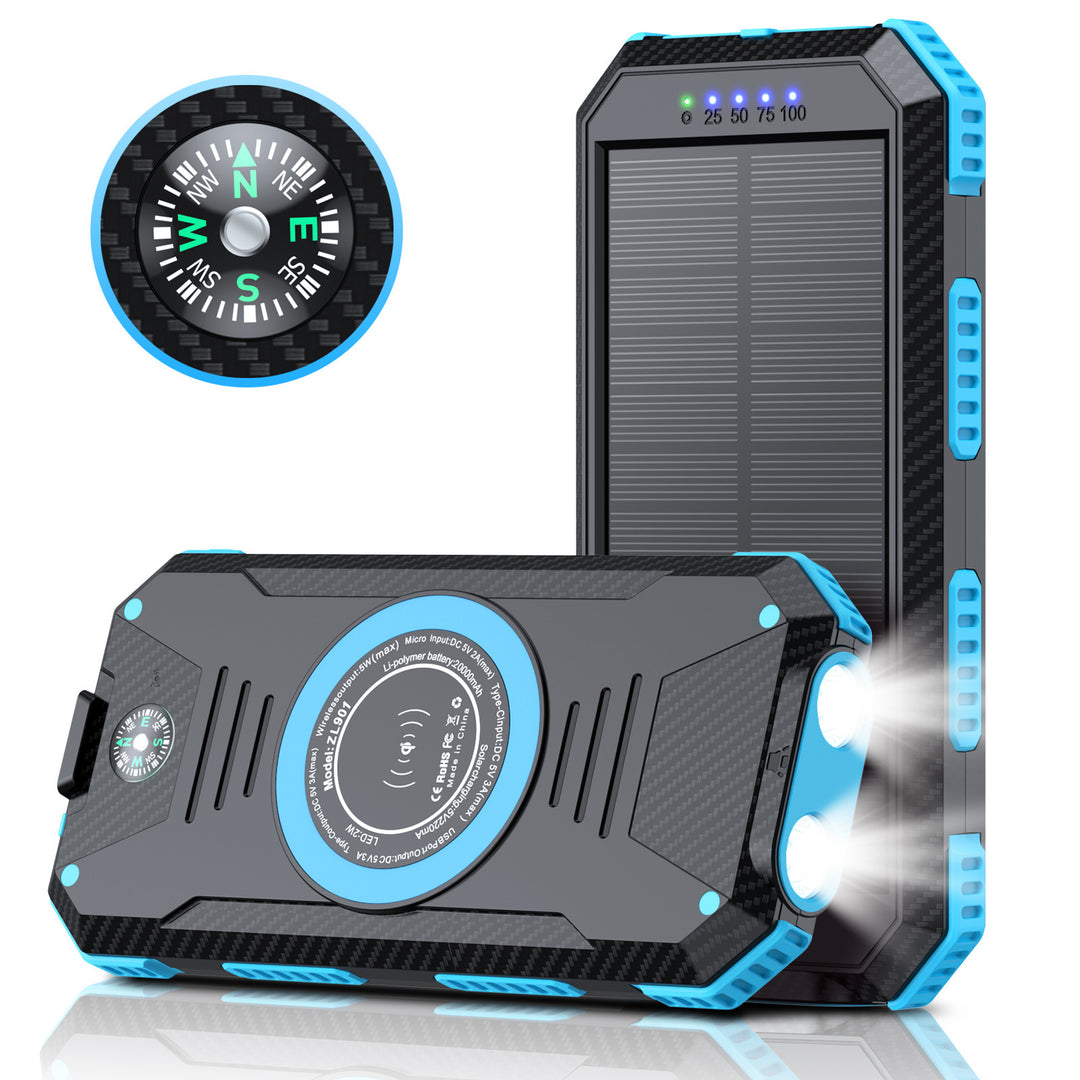 Solar Powerbank with Wireless Charging Function Kalsten