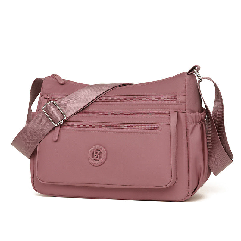 Versatile Multi-Compartment Shoulder Bag
